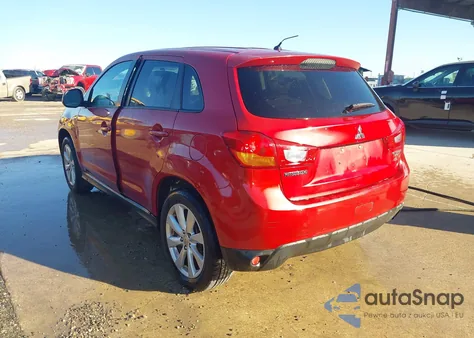 2015 Mitsubishi Outlander Sport Es z USA, uszkodzony, nr VIN 4A4AP3AWXFE042801